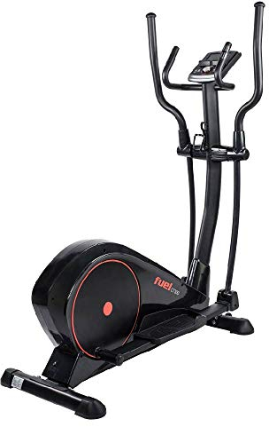 Fuel Fitness CT300 Crosstrainer, Crosstrainer-Stepper für zuhause, optimale Bewegung, Nutzergewicht bis 150kg, LCD-Trainingscomputer, KINOMAP-kompatibel