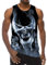 Loveternal Tank Top Herren 3D Druck Tank Top Schädel Ärmelloses T-Shirt Lässige Coole Muskelshirt M