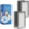 Medify Air MA-15R-2 Air Purifier, Hepa, White, 2, 2