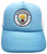 Man City Trucker Snapback Baseball Cap Sky Blue White One Size