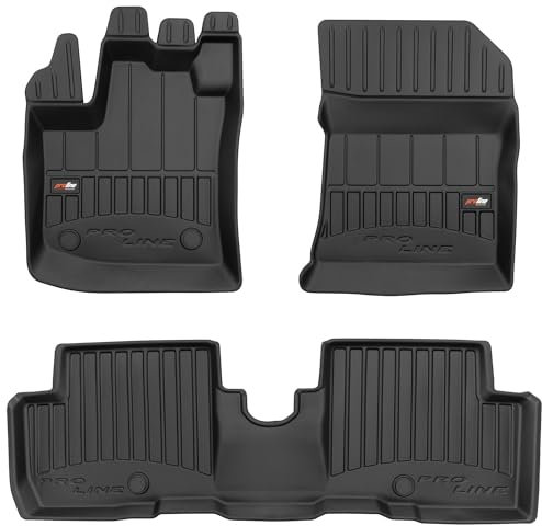 MOTOS Alfombrillas de Goma para Dacia Lodgy 2012-2022 Mejore la Comodidad de Sus Viajes con la Alfombra Antideslizante Car 3D- Alfombrillas de Coche para Varias Estaciones