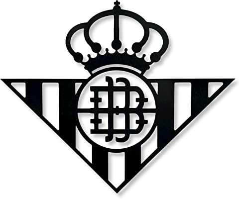 DIGIDU | Cuadro Escudo Betis Madera, Betis Regalo, Decoración Hogar, Decoración Habitación, Decoración Salón Moderno, Regalo Futbol, Regalo Entrenador, Regalo Original (Betis)