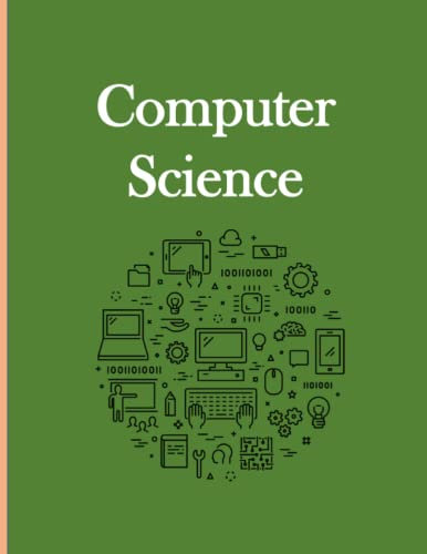 Computer science notebook 8.5 x 11 in. (100 pages)