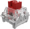 MAGIC-REFINER AS001 Switches per Tastiera Meccanica, Switches Lineare 3Pin 42gf, Trasparente, Molla Estesa da 22 mm, Switch Tester, Interruttore MX per Tastiera Gaming (Rosso Bacca/45 Pezzi)