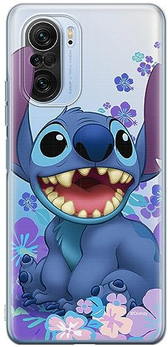 ERT GROUP Coque de téléphone Portable pour Xiaomi MI 11i/ REDMI K40/K40 Pro/POCO F3/ F3 Pro Original et sous Licence Officielle Disney Motif Stitch 001, partiel imprimé