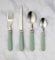 RA-HOMESTORE® New 16 Piece Cutlery Set, Stainless Steel (Seafoam)