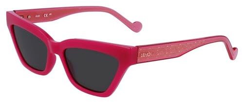 Liu Jo LJ781S 525 Fuchsia Sunglasses Woman Iniettato, Cat Eye, 55