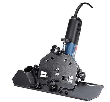 ADWOLT Curseur 45° coupe-carreaux, machine à chanfreiner de carrelage, coupe-carrelage à 45 ° pour meuleuse d'angle 115/125 mm, pour une coupe efficace du carrelage