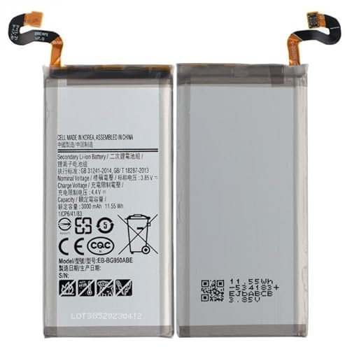 Batterie EB-BG950ABE qualité originale compatible avec Samsung G950F Galaxy S8 / 3000 mAh/nouvelle fabrication.