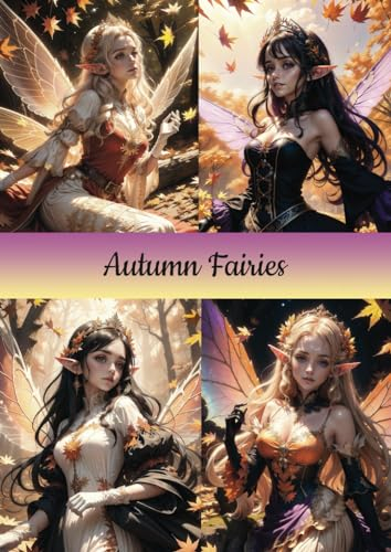 Fairies, Autumn Scrapbook Supplies, A4 Size: Scrapbooking, Journaling, Planner, Origami, Scrapbook Materials, Album, Diary, Making Cards