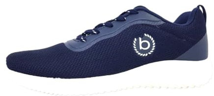 Bugatti Woman Damenschuhe sportlicher Schnürer Blau Freizeit, Schuhgröße:40 EU