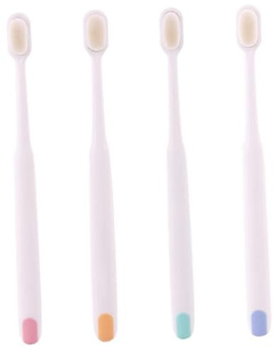 FOYTOKI 2stücke Zahnburste Mit Borsten Für Mundreinigung Superfeine Postpartum-zahnbürsten Mundpflegewerkzeug Langlebig Für Täglichen Gebrauch