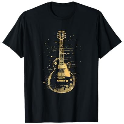 Vintage klassische E-Gitarre T-Shirt