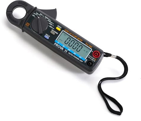 Qualité Taïwanaise PROVA 11 Pince Ampèremétrique AC/DC mA Multimètre Ampèremètre Voltmètre Pince Haute Précision Testeur NCV Ohm et Mesure à Plage Automatique AC 0.1mA, DC 1mA Haute Résolution