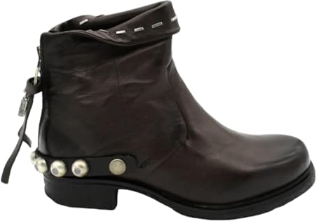A.S.98 Stivaletti in Pelle Donna Numero 36 - A50212 - SMOKE/TDM