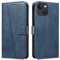 NEXCURIO Wallet Case for Apple iPhone 13 with Card Holder Purse Stand Leather Folio Book Flip Case Folding Cover Shockproof Men Women - Blue