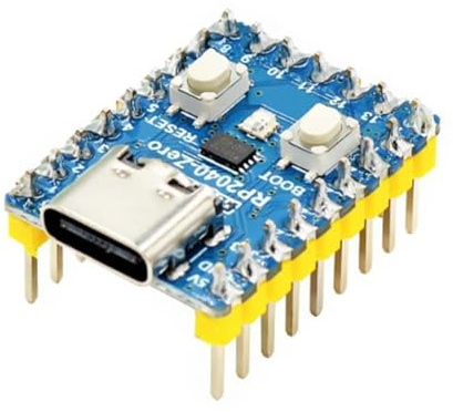 Original für Entwicklungsplatinen-Modul RP2040-Zero Microcontroller Core Cortex M0+ Prozessor Drag & Drop Programmierung über USB