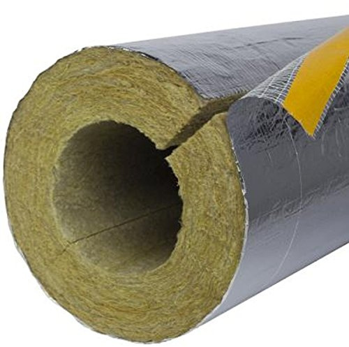 30m Rohrschale Alu 20mm 28mm Rohrdämmung Isolierschlauch Heizungsrohr Dämmschale