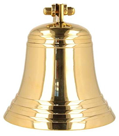 Trodat Schiffsglocke/Glocke Messing Ø 150mm schwere Ausführung inkl. Gravur