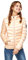 Extreme Pop Femme Veste à Capuche Pure en Duvet d'oie pour l'hiver en Noir et Rose (L, Rose)