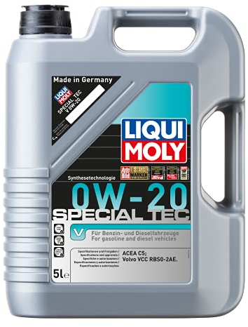 LIQUI MOLY Special Tec V 0W-20 | 5 L | Synthesetechnik Motorenöl | SKU:20632