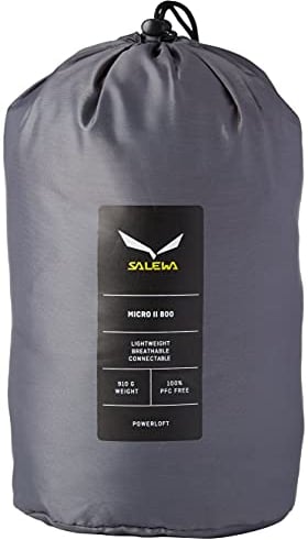 Salewa Micro II 800 Powerloft-Schlafsack , Blau, RIGHT
