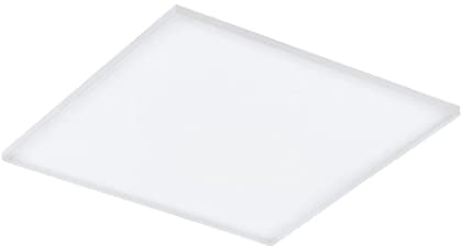 EGLO connect LED Deckenleuchte Turcona-C, 1 flammige Deckenlampe aus Stahl, Aluminium und Kunststoff in Weiß, mit Fernbedienung, Farbtemperaturwechsel (warm – kalt), RGB, dimmbar, L x B 59,5 cm