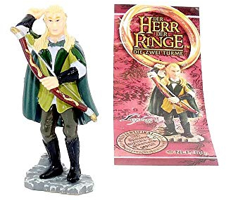 Kinder Überraschung Legolas aus dem Adventskalender (Herr der Ringe II mit Beipackzettel)