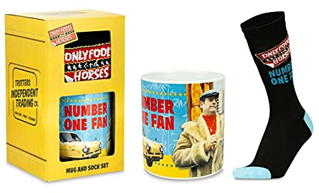 Only Fools and Horses No1 Fan Mug and Sock Gift Set in Presentation Box