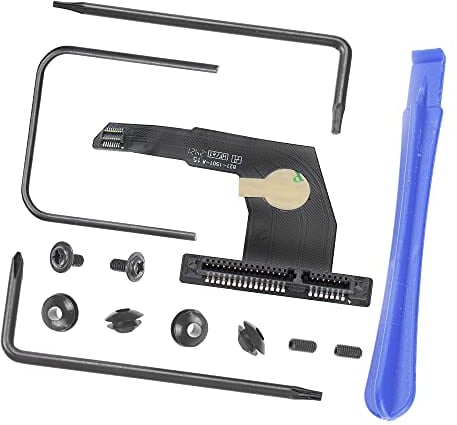 MMOBIEL Cavo Flessibile unità Disco Rigido HDD SSD SATA secondario Kit di Sostituzione Compatibile con Apple Mac Mini A1347 (2009-2010-2011-2012) - compreso Kit Utensili