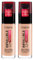 2x L'Oréal Paris Infaillible 32h Fresh Wear SPF 25 Foundation Waterproof Long Lasting Ultra Atmungsaktiv Farbe 110 Vanille Rose - 2 Foundation mit je 30 ml