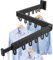 Ghopy Wall Mounted Clothes Hanger Retractable Foldable Laundry Drying Rack Indoor Outdoor Space Saving Dryer for Home Balcony Mudroom Bedroom
