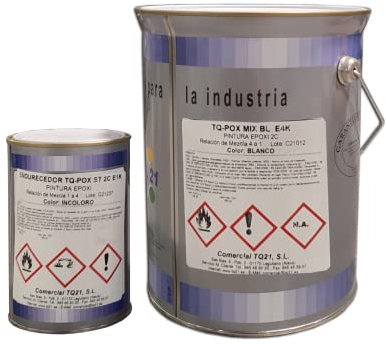 DISPIVAL - PINTURA EPOXI SUELOS 2C CARTA RAL 4K+1K - RAL 7003 Gris musgo