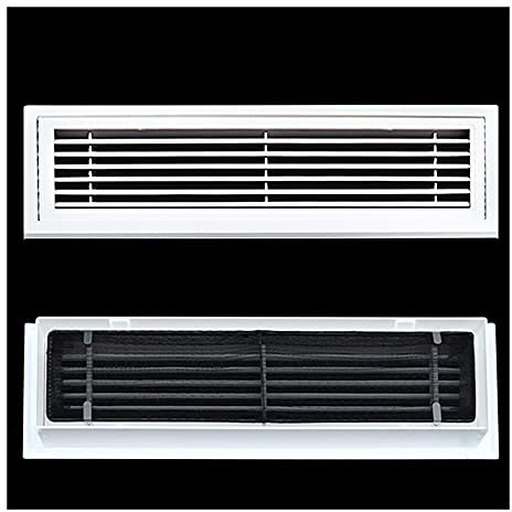 WESTUX Ventilation Grills, ABS Air Conditioning Air Outlet Grille Shutters Exhaust Air Vent 1PC (Color : Ventilation Grills 1000x200 mm)