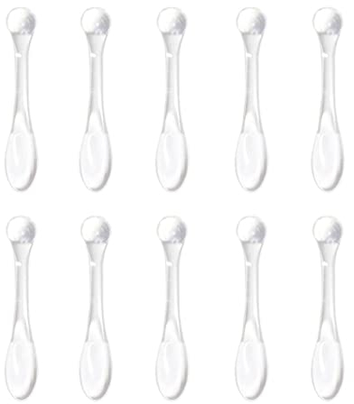 Jojomis 10 Stück Mini-Kosmetik-Spatel Mix Proben Gesichtscreme Maske