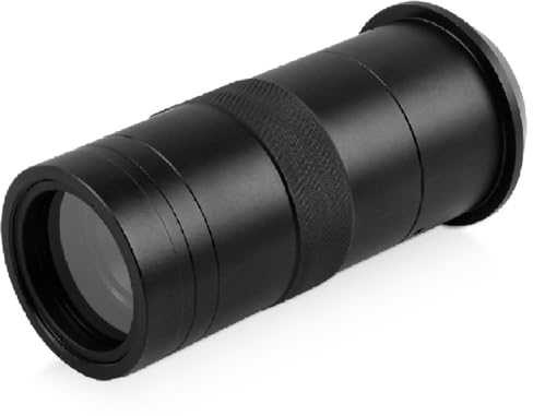 100X Microscope Lens for Raspberry Pi, C/CS-Mount, 0.12X ~ 1.8X Optical Magnification, Compatible with Raspberry Pi HQ Camera
