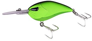 ZECK - Crankbait, Wobbler, Kunstköder zum Wallerspinnfischen - Cat Crank 7,5 cm | 4,5 m F - Acid Green