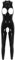FEESHOW Frauen Lackleder Body Wetlook Catsuit Brust Und Schritt Offen Jumpsuit Latex Rubber Gummi Ganzanzug Party Clubwear A_Schwarz 4XL