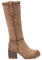REFRESH 172123, Stivali ad Altezza Ginocchio Donna, Taupe, 37 EU