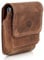 XiRRiX Handytasche Gürtel - Klapphandy Gürteltasche Herren - universal Smartphone vertikal Tasche mit Magnetverschluss - Handy Holster aus echtem Leder