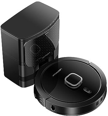 LIECTROUX G7 Aspirateur Robot Laveur, 2en1 avec Station D Autovidage, 6500Pa, Navigation Laser LiDAR, Cartographie, Controle APP