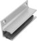 UKCOCO Türschwenkstopper Sturm Liner Unten Notfall Einstellbar Türen Camper Gleiten Streifen Pumpe Rollen Schiebetürrad Duschwand Sieb Abzieher Dusche Teile Kuk Aluminiumlegierung Silver