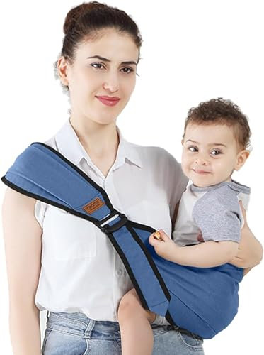Marsupio Neonato,Fascia Porta Bebe,Portatile Marsupio Neonato con Spallacci Regolabili e Confortevoli, Fascia per Neonati Traspirante, Marsupio Neonato, Neonato Fino a 20kg