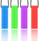 Vicloon Kauen Halskette,4 Stück Sensory Chew Halskette,Baby Beißspielzeug BPA-frei, Sensory Silikon Beißring Set für das Zahnen von Babys, Kinder mit Autismus ADHS