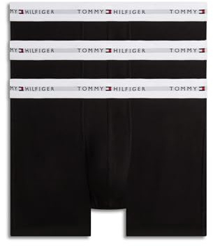 Tommy Hilfiger Men’s 3 Pack Cotton Boxer Briefs