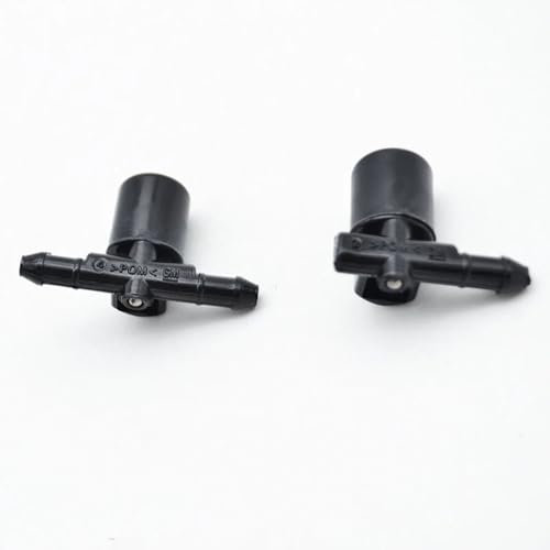 JINQFENG 2× Auto Vorne Scheibenwischer Waschdüsen Scheibenwaschdüsen Spritzdüse für opel Vauxhall Astra j 2010-2015, Windschutzscheibe Sprayer Spritzdüse 13408115 13408116
