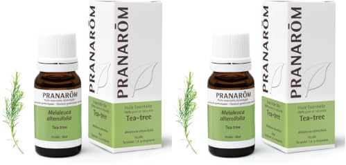 PRANARÔM - Tea Tree - Huile Essentielle Chémotypée - Défenses Naturelles - 100% Pure Et Naturelle - HECT - 10 ml (Lot de 2)