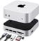 OFFCUP Mac Mini M4 Dock with 10Gbps NVMe SSD Enclosure (Up to 4TB), USB C Hub with 6 USB 3.2 10Gbps, SD/TF, Dual-Channel Dual Full-Speed Dock & Stand for Apple Mac Mini M4