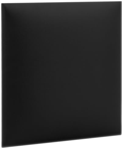 murando - Bettkopfteil Quadrat Kunstleder, 30x30 cm, Schlafzimmer, modern | Gepolstertes Wandkissen, einfache Montage, ideal fürs Schlafzimmer, weicher Bezug, pflegeleicht, dekorativ, langlebig, modern