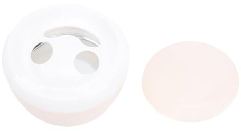 Yinhing Elektrische Nagel-Einweichschüssel, Beheizte Nagelentferner-Maschine, Schnelle Gel-Nagellack-Entfernung für den Professionellen Einsatz Im Heimsalon, PP-Aluminium, 36 W (EU-Stecker)